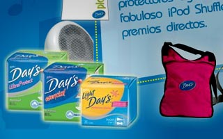 Sitio web promocional para Days - Ipod