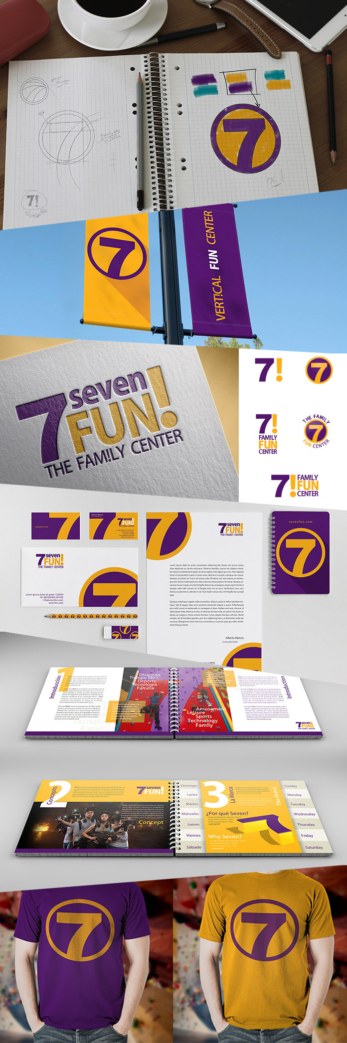 Identidad Corporativa 7FUN!