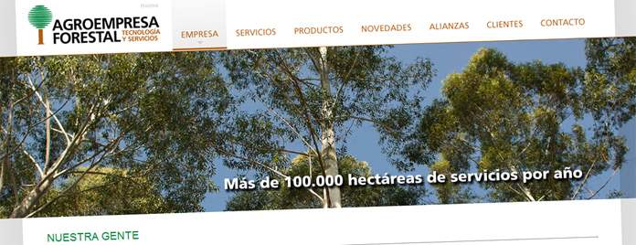 Web Agroempresa Forestal