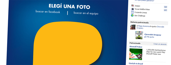 Aplicación en Facebook para Día de la Madre Antel