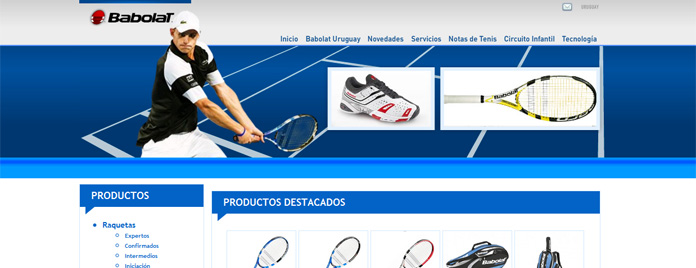 Nuevo sitio Babolat