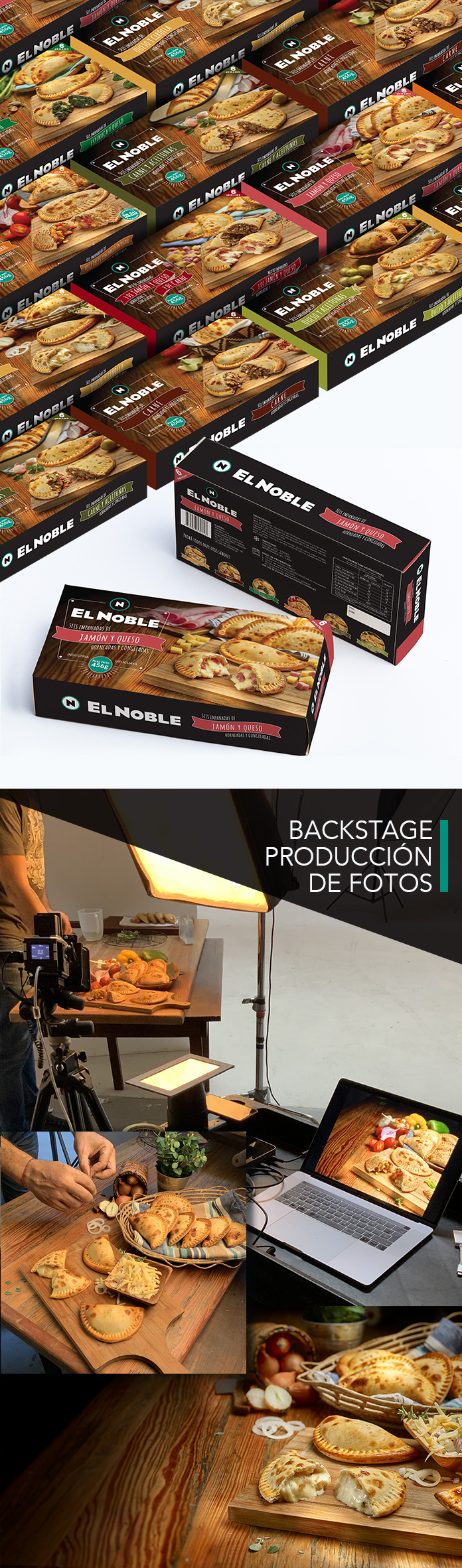 Packaging Empanadas El Noble