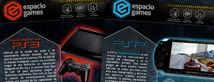 Identidad Corporativa Espacio Games