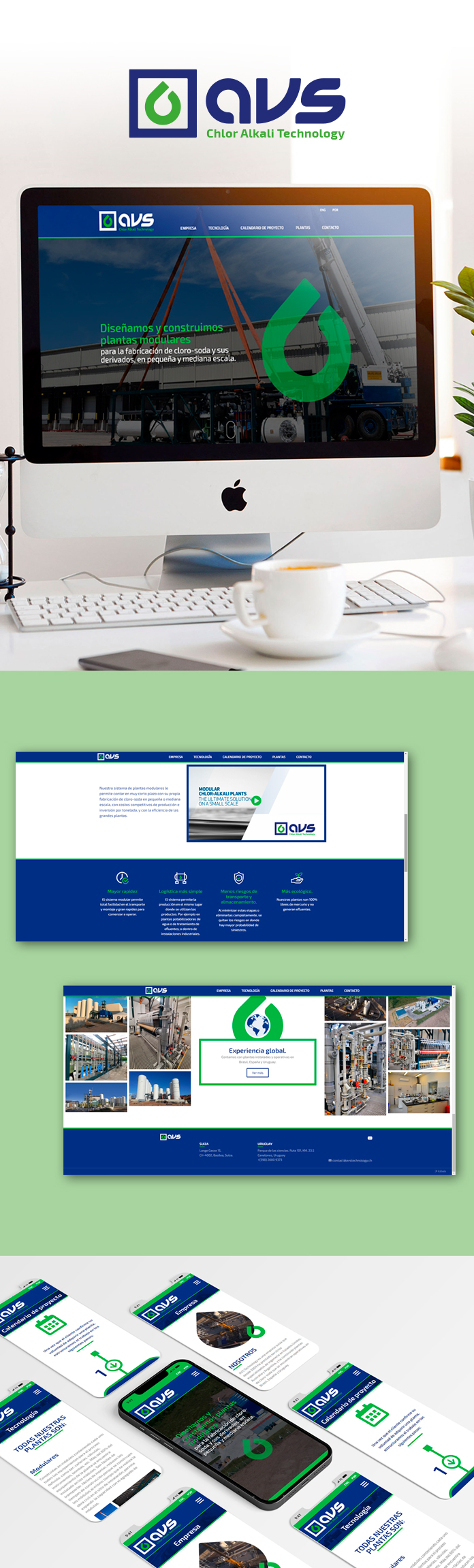 Sitio web AVS Technology