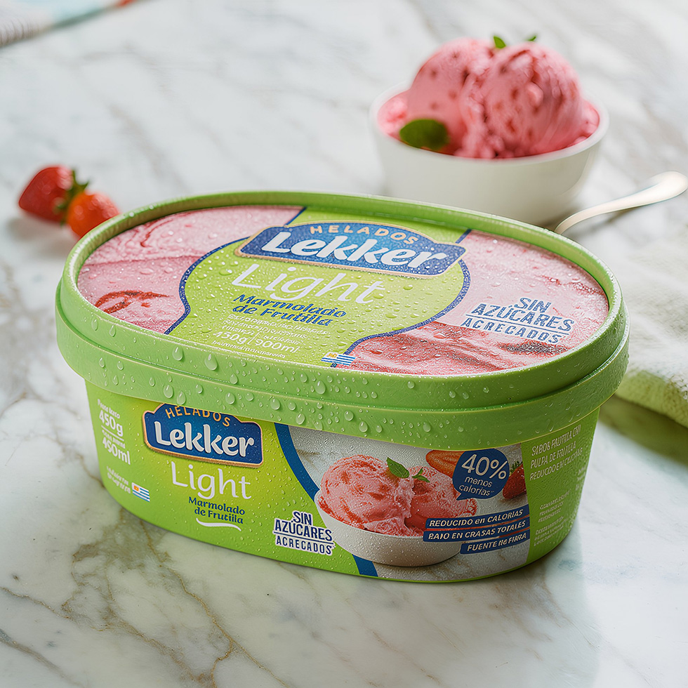 Diseño de packaging para línea Light