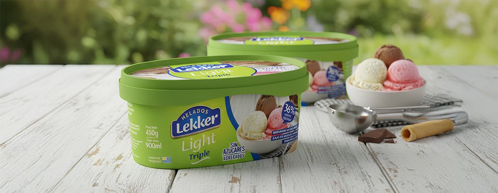 Dise&ntilde;o de packaging para l&iacute;nea Light