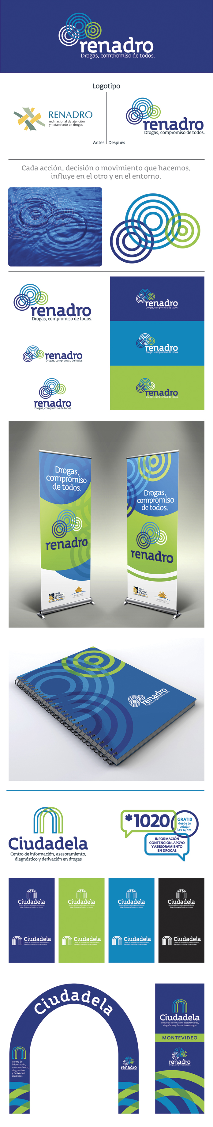 Identidad visual RENADRO